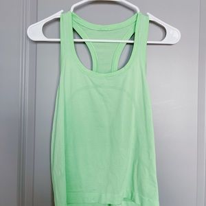 COPY - LULULEMON GREEN SWIFTLY TECH TANK